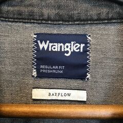 新品】 wrangler ✖︎ bayflow デニム ペイントシャツ L