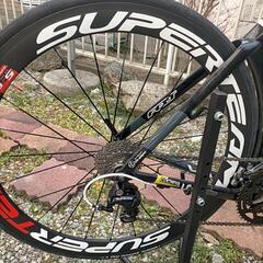 FELTエアロフルカーボンロードバイク SUPERTEAMカーボンホイール
