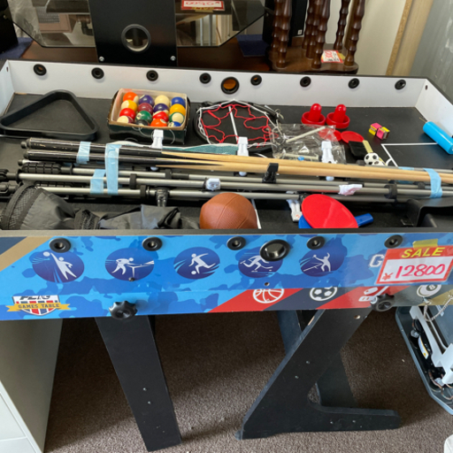 GAMES TABLE❗️ゲームステーブル❗️バスケ、ビリヤード、サッカー、ホッケー、卓球❗️