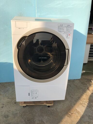 2019年製東芝 TOSHIBA ZABOON TW-127X7R ドラム式洗濯乾燥機 右開き 洗濯12kg 乾燥7kg
