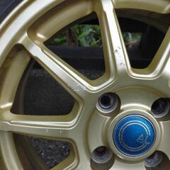 185/60R15 タイヤ・アルミ4本セット