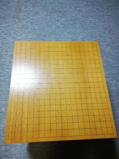 碁盤 ヒバ製 本格脚付き碁盤と碁石・碁笥のセット 美品【送料無料】