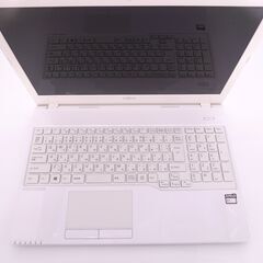 新品高速SSD WiFi有 ノートパソコン 15.6型 富士通 AH30/B1 中古良品