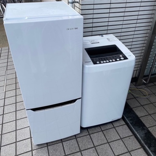 #6173 新生活応援セール  冷蔵庫(ハイセンス) & 洗濯機(ハイセンス)セット