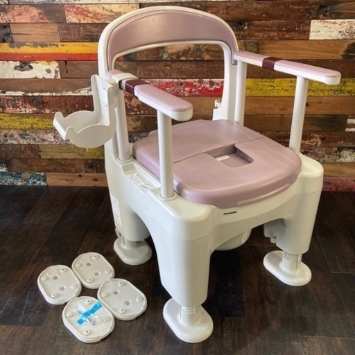 閉店セール 超美品 Panasonic パナソニック ポータブルトイレ 座楽 ラフィーネ Pn L301プラスチック便座 介護 Recycle 大津のその他の中古あげます 譲ります ジモティーで不用品の処分