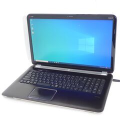 HP Pavilion dv7 ノートパソコン中古品 新品SSD WiFi有 中古美品 17.3型 ノートパソコン 茶色 HP Pavilion dv7 第