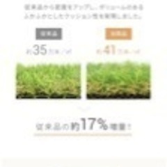 モダンデコ　芝生ロール 人工 芝 幅2m×長さ10m 芝丈3.5cm