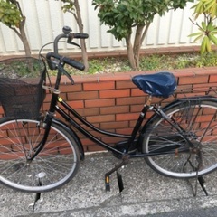 値下げ(chariyoshy 出品)26インチ　ブラック　自転車