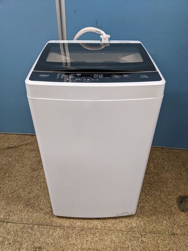 (売約済み)AQUA 洗濯機 2020年製 AQW-G50JJ アクア 5.0Kg★Joshinオリジナルモデル