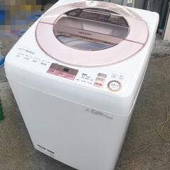 【取引中】SHARP ES-GV8A-P 洗濯機8キロ ES-G...