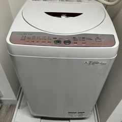 (お取引き決まりました)洗濯機　SHARP ES-GE60L