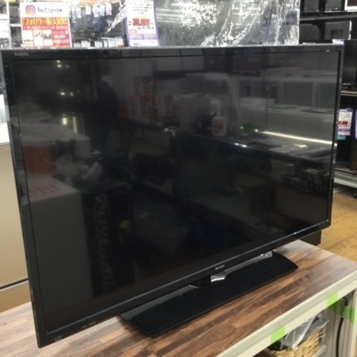 #O-50【ご来店頂ける方限定】SHARPの40型液晶テレビです