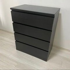 【ネット決済】IKEA MALM マルム チェスト（引き出し×4）