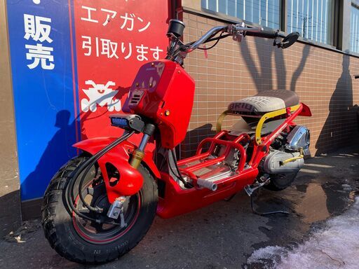 □HONDA ZOOMER AF58 ホンダ ズーマー 50cc レッド 自賠R6.10 フル