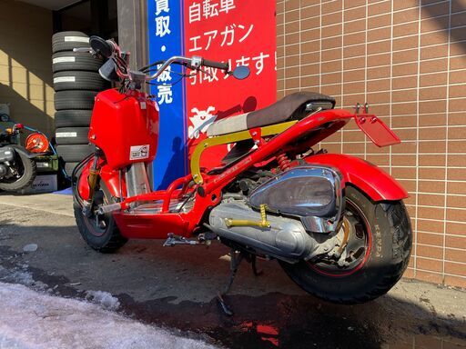 □HONDA ZOOMER AF58 ホンダ ズーマー 50cc レッド 自賠R6.10 フルカスタム! 実動! 原付 原チャリ スクーター バイク 札幌発 □HONDA ZOOMER AF58 ホンダ ズーマー 50cc レッド 自賠R6.10 フル