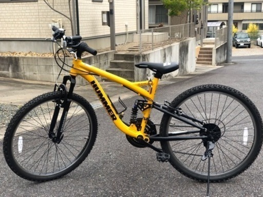 受け取り決まりました！HUMMER マウンテンバイク　26インチ