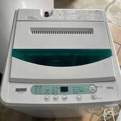 ①✅ヤマダ電機洗濯機✅送料設置無料 ✅YWM-T45H1✅ 洗濯機 4.5kg ヤマダ電機 YWM-T45H1 2021年製造 一人暮らし 単身