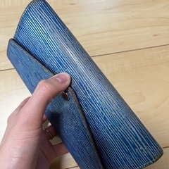 ルイヴィトン　長財布　エピ　デニム