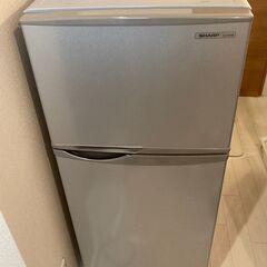 【ネット決済】冷蔵庫 SHARP SJ-H12W-S