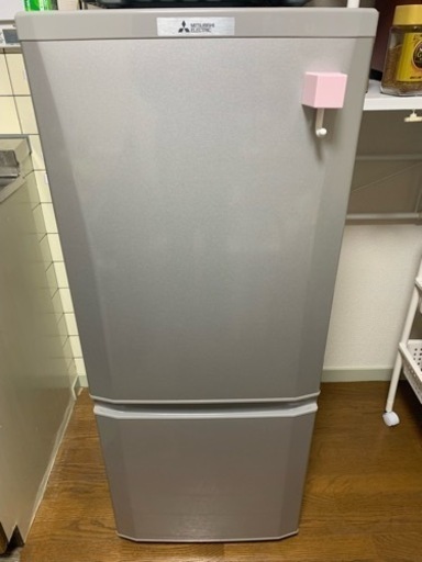 【MR-P15C-S】三菱/冷蔵庫/146L/2017年製　停止中