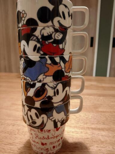ディズニーdisneyミッキーミニーマグカップセット サンデーサイレンス 下松のおもちゃの中古あげます 譲ります ジモティーで不用品の処分