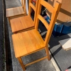 500円‼︎IKEA ダイニングチェアー　4脚