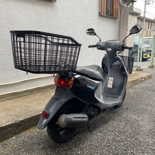 値下げ！原付 レッツ4 タイヤほぼ新品 整備済み 訳ありのため破格