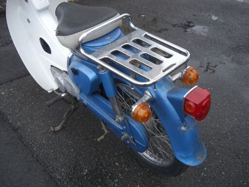 スーパーカブ カモメ 行灯 C50 縦キャブ 希少 実働現状