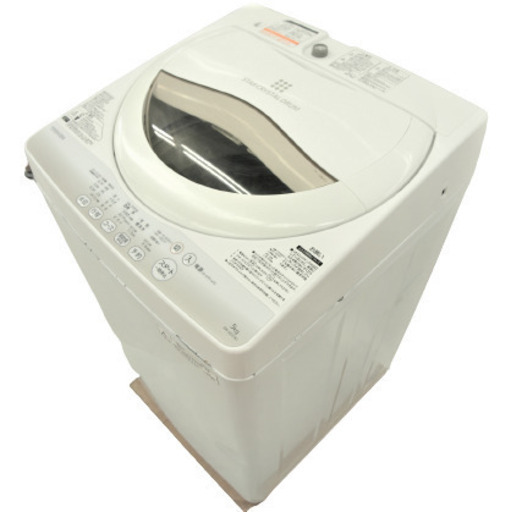 USED　東芝　5kg　洗濯機　AW-5G2