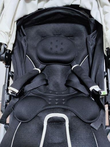 Aprica ベビーカー 黒 スムーヴ プレミアム AC