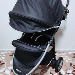 Aprica ベビーカー 黒 スムーヴ プレミアム AC