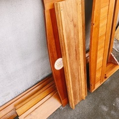 【ネット決済】ぬー様　中古　木製　シングルベッド　下段引き出しつ...