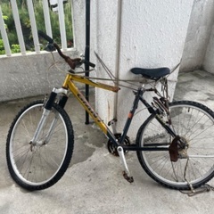 ボロボロ自転車