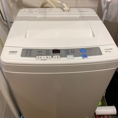 決定しました　洗濯機差し上げます