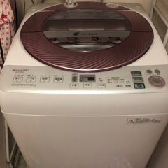 募集終了　洗濯機　8kg