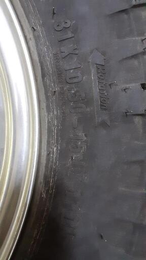 車のパーツ work crag 15インチ 7j-14 ワーク クラッグ ランクル 
