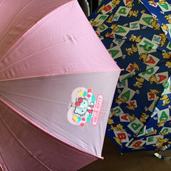 子ども用雨傘　キティちゃん