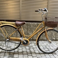 綺麗な自転車　シティサイクル　maruishi