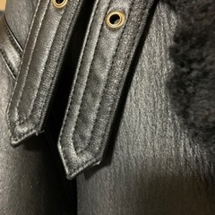 革ジャン、Ｂ-3フライトジャケット。クリーニング済み。