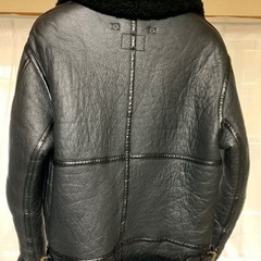 革ジャン、Ｂ-3フライトジャケット。クリーニング済み。