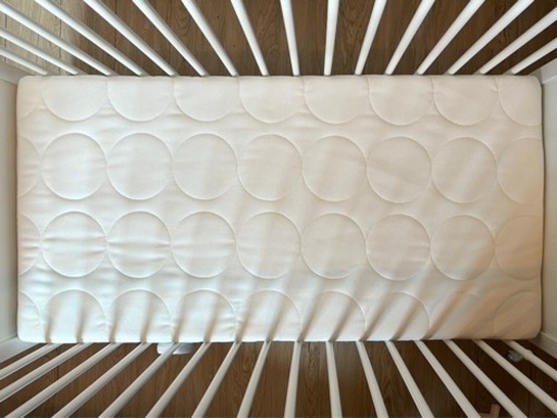 5点セット 0-3歳ベビーベッド➕マットレス➕除湿シート＆防水シート➕収納