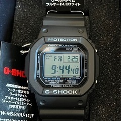 CASIO G-SHOCK GW-M5610U-1CJF ブルー フルメタル カスタム 電波ソーラー GW-M5610