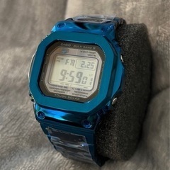 CASIO G-SHOCK GW-M5610U-1CJF ブルー フルメタル カスタム 電波ソーラー GW-M5610