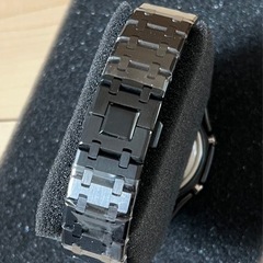 新品 G-SHOCK GA-2100-1A1JF 本体付き ステンレスベルトセット 3世代 カシオーク カスタム オールブラック