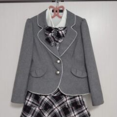 小学校入学式に♪　女児130ジャケット・スカートタイプのセット