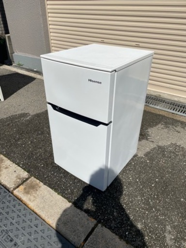 愛品倶楽部柏店】ハイセンス 2019年製 93L 2ドア冷凍冷蔵庫 HR-B95A