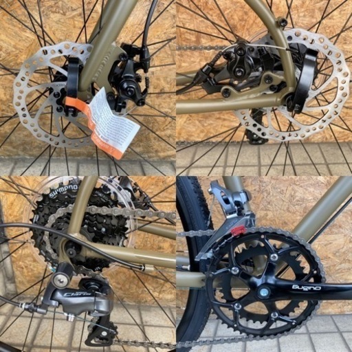 新車2022年モデル】FUJI FEATHER CX+ フジフェザーCX+ クロモリマルチ 