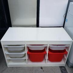 IKEA トロファスト ホワイト 3×3 おもちゃ収納 子供部屋収納