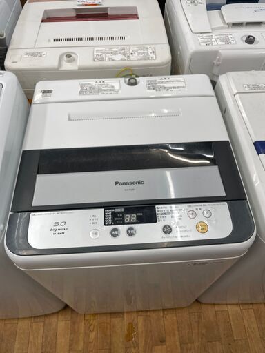 洗濯機　Panasonic　2014年製　No.736　NA-F50B7 5kg　〖リサイクルショップどりーむ鹿大前店〗