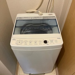 【ネット決済】2019年製造・4.5kg・洗濯機